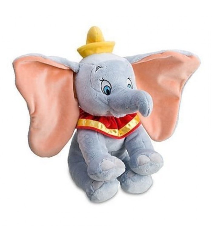 Elefantelul Dumbo gri de plus